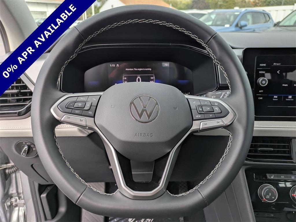 new 2025 Volkswagen Taos car, priced at $26,300