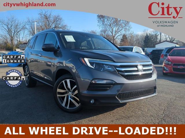 used 2017 Honda Pilot car, priced at $19,648