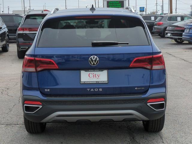 new 2024 Volkswagen Taos car, priced at $29,017