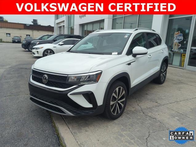used 2022 Volkswagen Taos car, priced at $22,500
