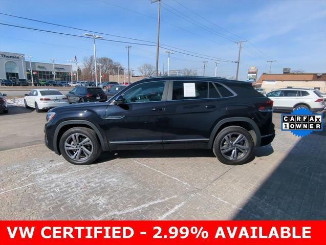 used 2024 Volkswagen Atlas Cross Sport car, priced at $37,790