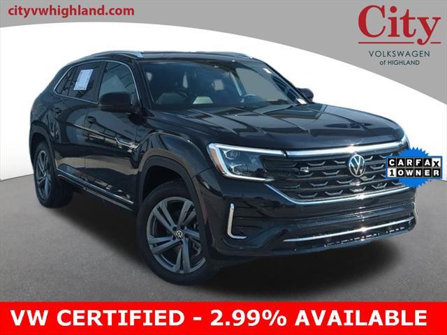 used 2024 Volkswagen Atlas Cross Sport car, priced at $37,790