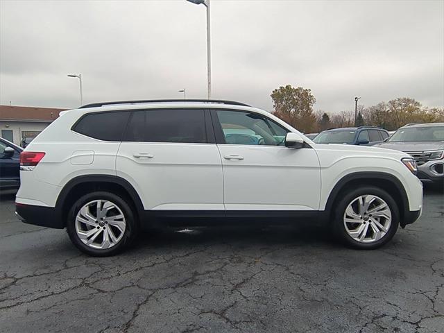 used 2021 Volkswagen Atlas car, priced at $23,595