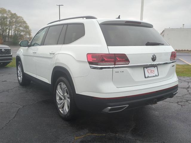 used 2021 Volkswagen Atlas car, priced at $23,595