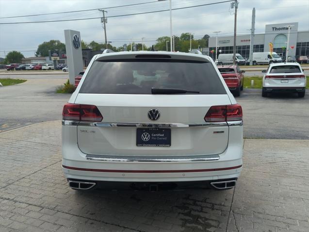 used 2022 Volkswagen Atlas car, priced at $35,000