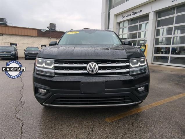 used 2019 Volkswagen Atlas car, priced at $17,505