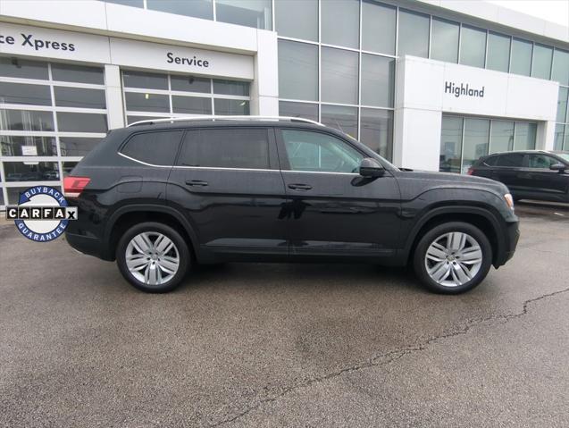 used 2019 Volkswagen Atlas car, priced at $17,505