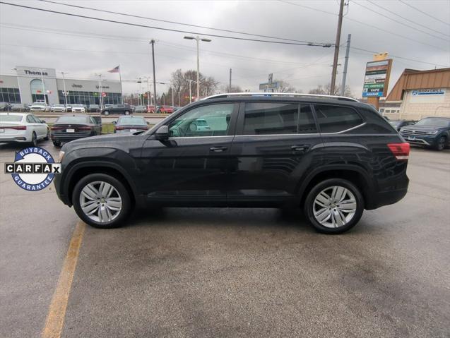 used 2019 Volkswagen Atlas car, priced at $17,505