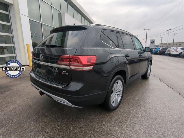 used 2019 Volkswagen Atlas car, priced at $17,505