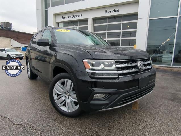 used 2019 Volkswagen Atlas car, priced at $17,505