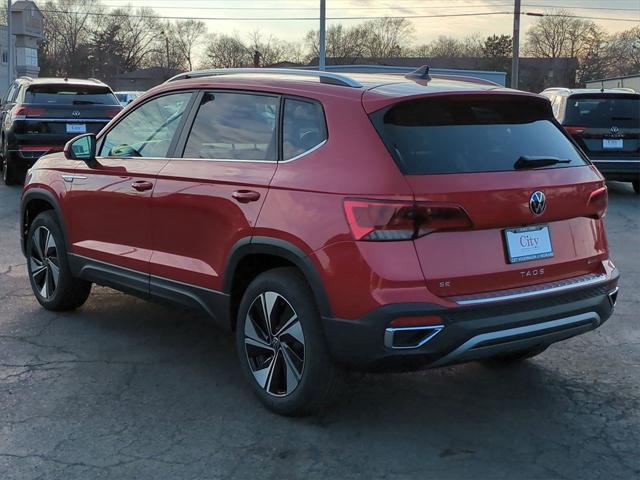 new 2024 Volkswagen Taos car, priced at $30,497