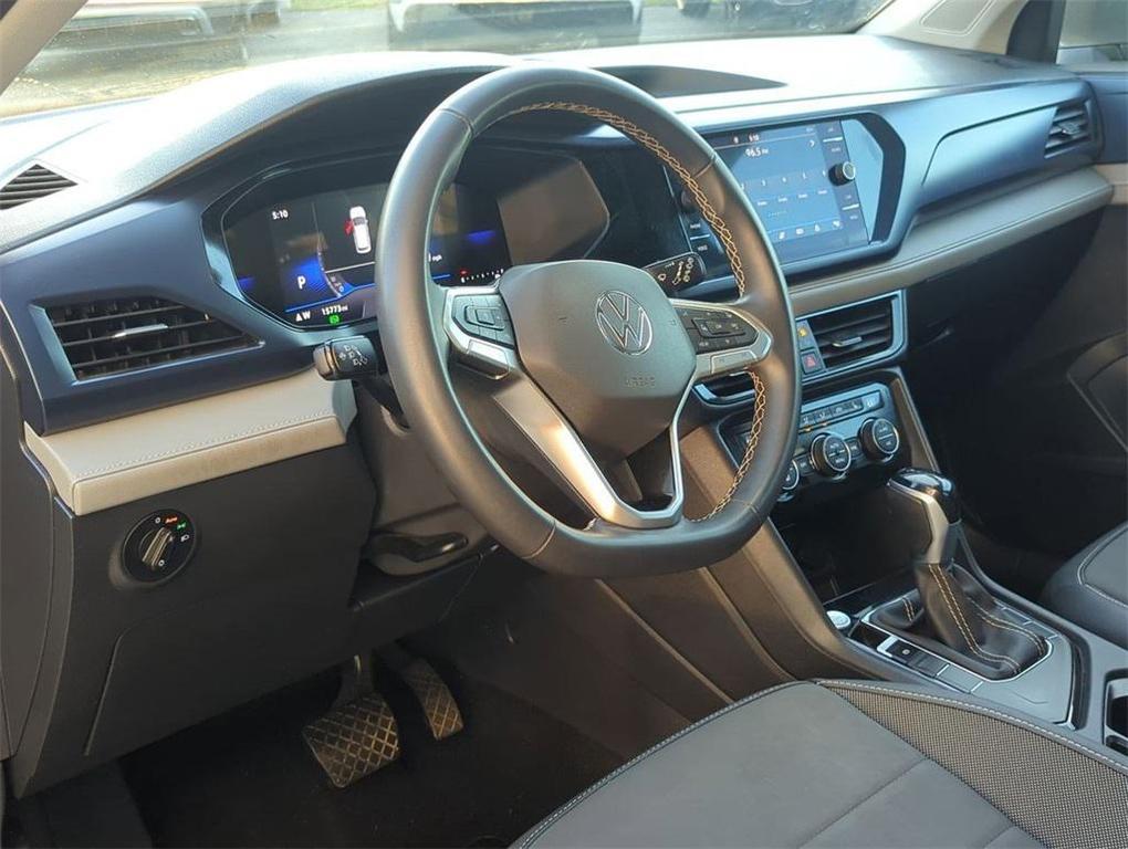 used 2024 Volkswagen Taos car, priced at $23,300