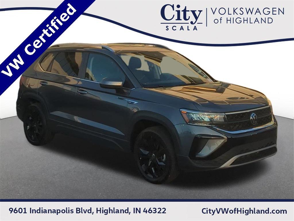 used 2024 Volkswagen Taos car, priced at $23,500