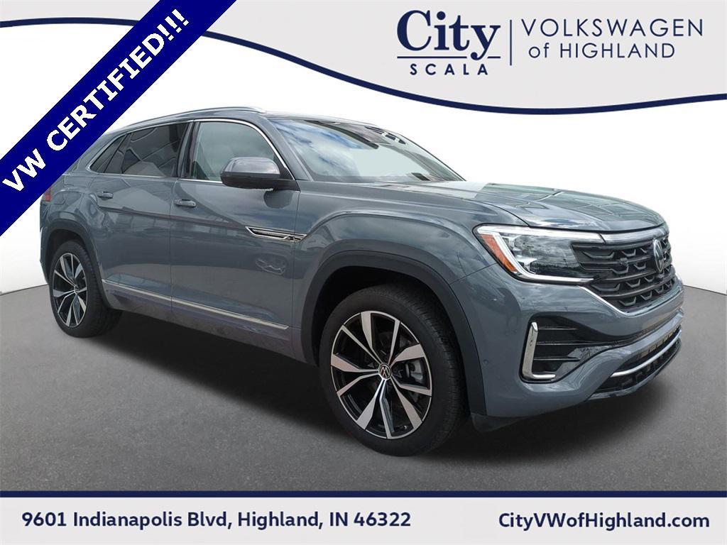 used 2025 Volkswagen Atlas Cross Sport car, priced at $45,500