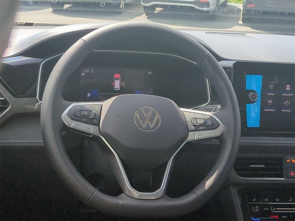new 2025 Volkswagen Taos car, priced at $33,099