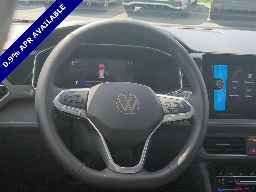 new 2025 Volkswagen Taos car, priced at $31,599