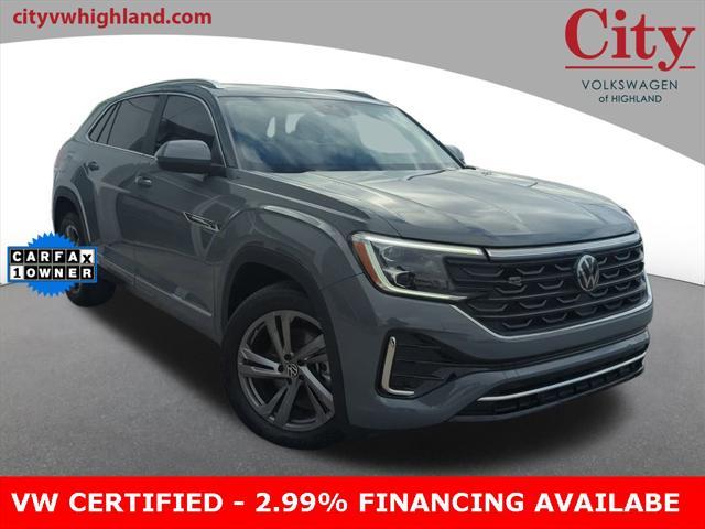 used 2024 Volkswagen Atlas Cross Sport car, priced at $38,490