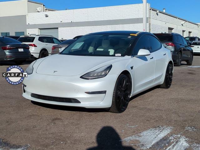 used 2019 Tesla Model 3 car, priced at $21,887