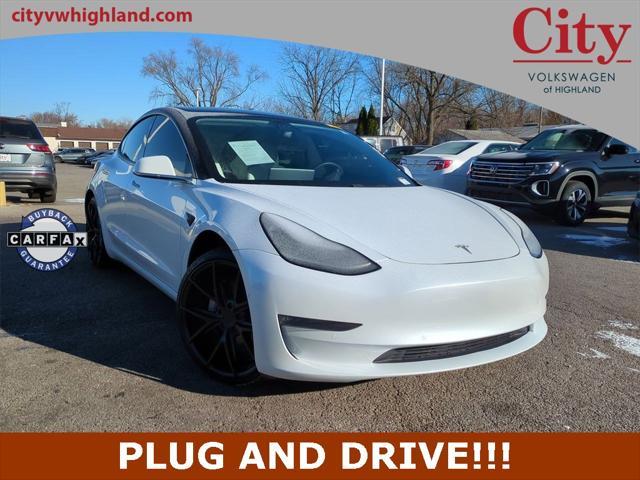 used 2019 Tesla Model 3 car, priced at $21,887