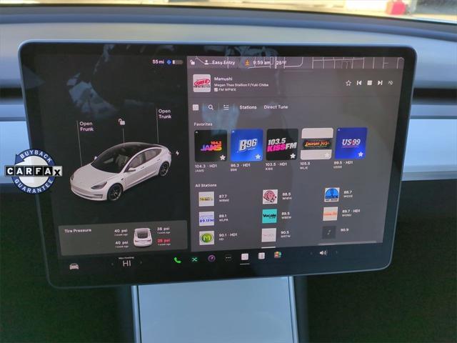 used 2019 Tesla Model 3 car, priced at $21,887