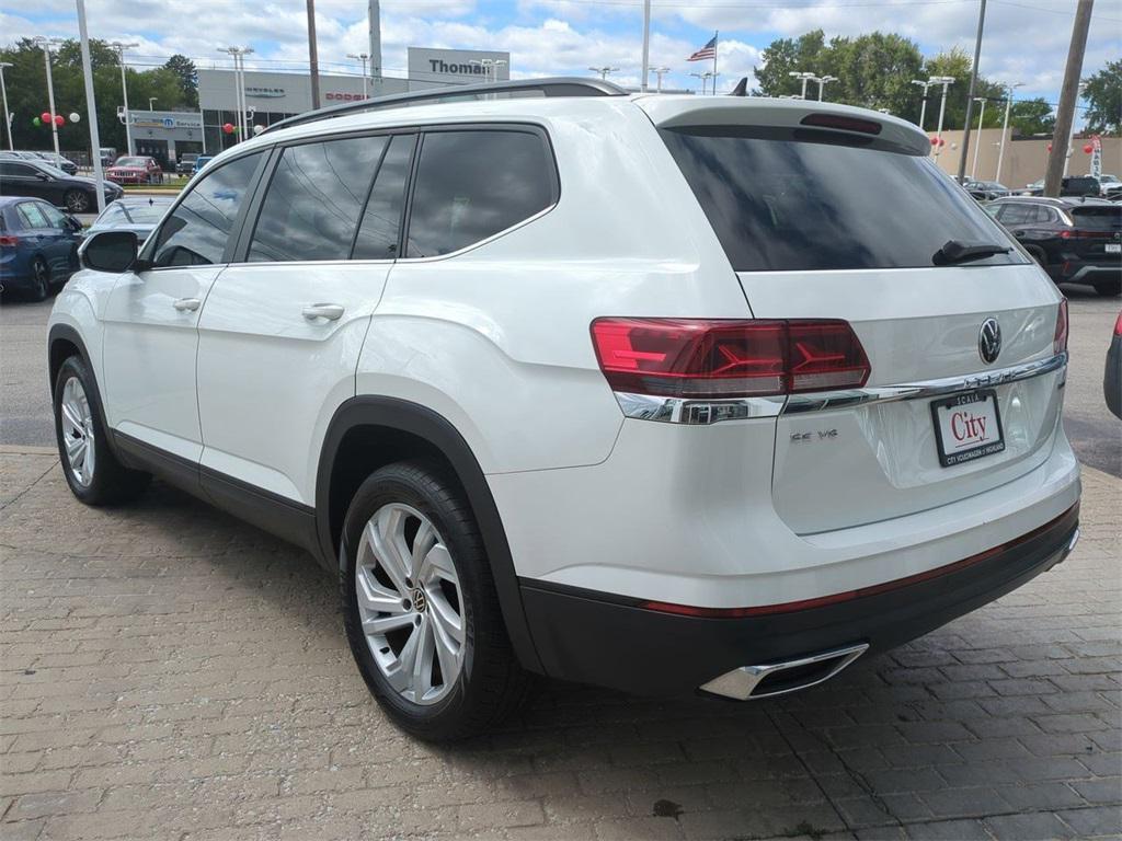 used 2021 Volkswagen Atlas car, priced at $19,500