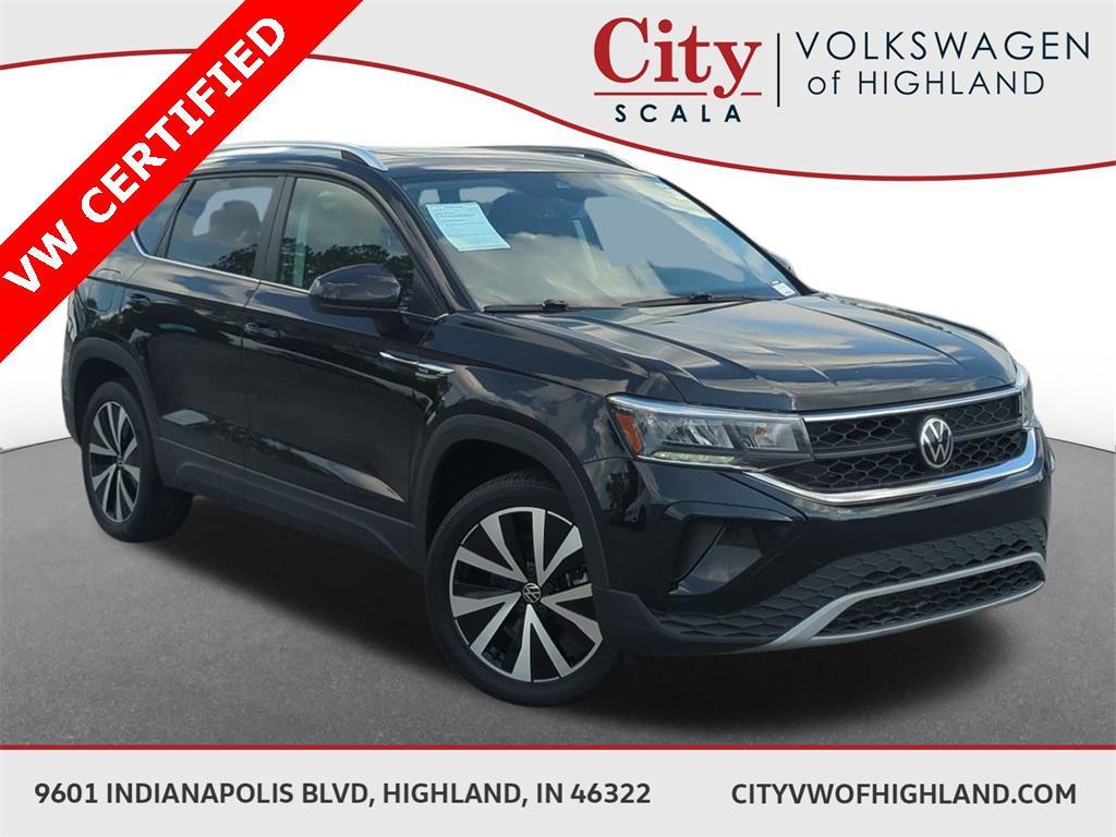 used 2022 Volkswagen Taos car, priced at $16,250