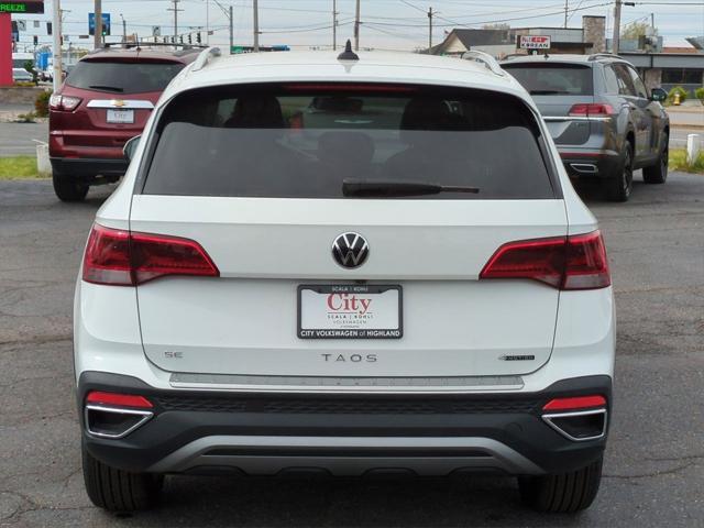 new 2024 Volkswagen Taos car, priced at $31,118