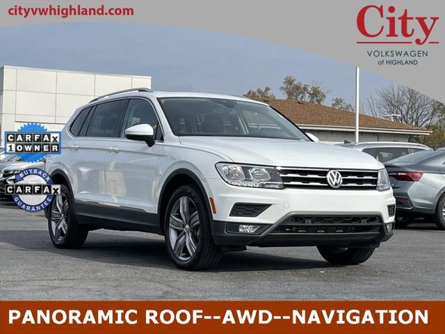 used 2021 Volkswagen Tiguan car, priced at $19,240