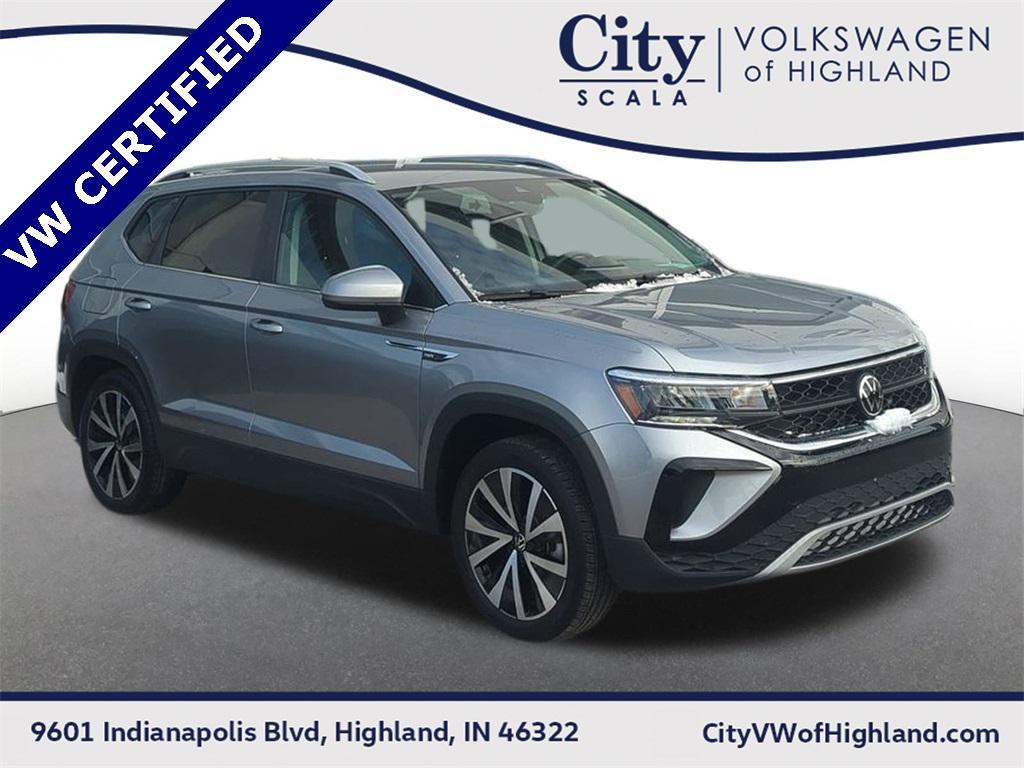 used 2024 Volkswagen Taos car, priced at $20,990