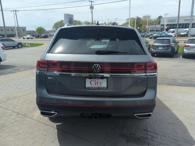 new 2025 Volkswagen Atlas car, priced at $47,670