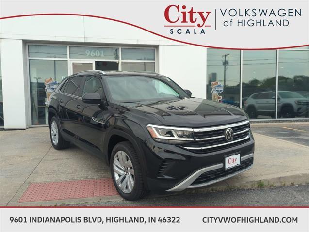 used 2022 Volkswagen Atlas Cross Sport car, priced at $31,550