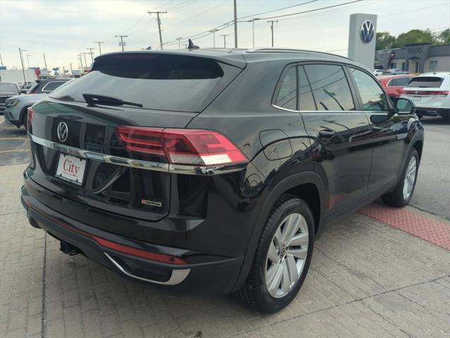 used 2022 Volkswagen Atlas Cross Sport car, priced at $29,000