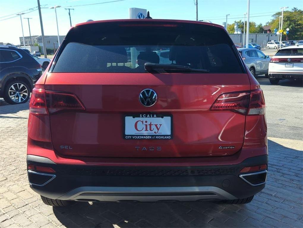 used 2024 Volkswagen Taos car, priced at $26,995