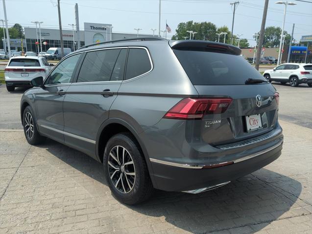 used 2021 Volkswagen Tiguan car, priced at $17,500