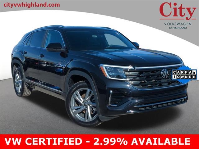 used 2024 Volkswagen Atlas Cross Sport car, priced at $37,790