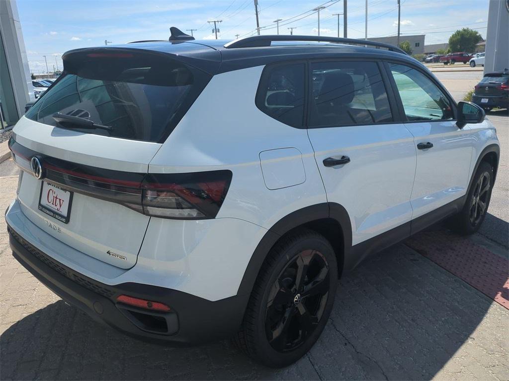 new 2025 Volkswagen Taos car, priced at $33,099