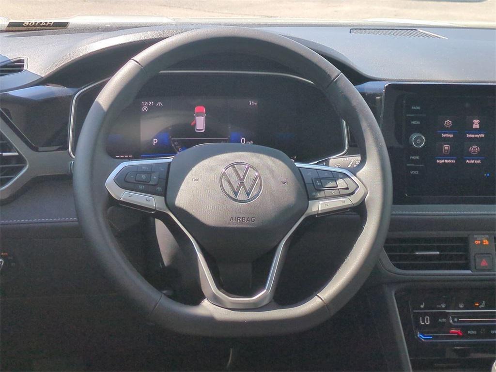 new 2025 Volkswagen Taos car, priced at $33,099