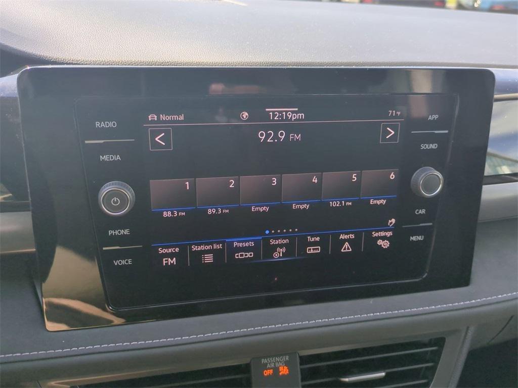 new 2025 Volkswagen Taos car, priced at $33,099