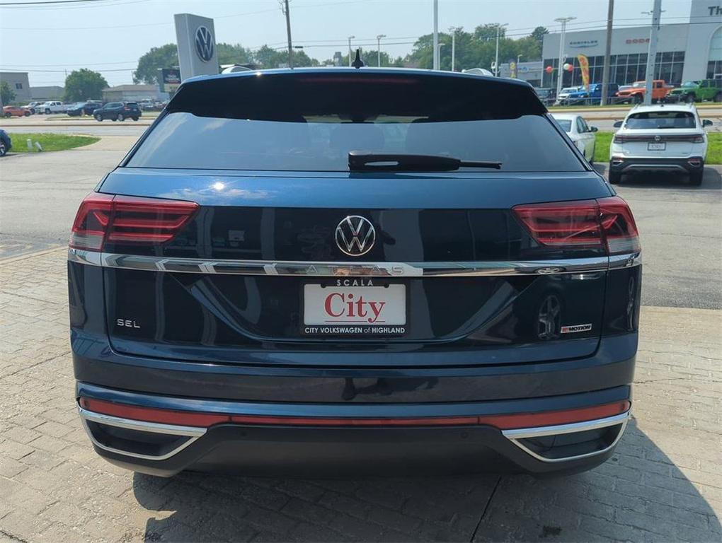 used 2022 Volkswagen Atlas Cross Sport car, priced at $26,500