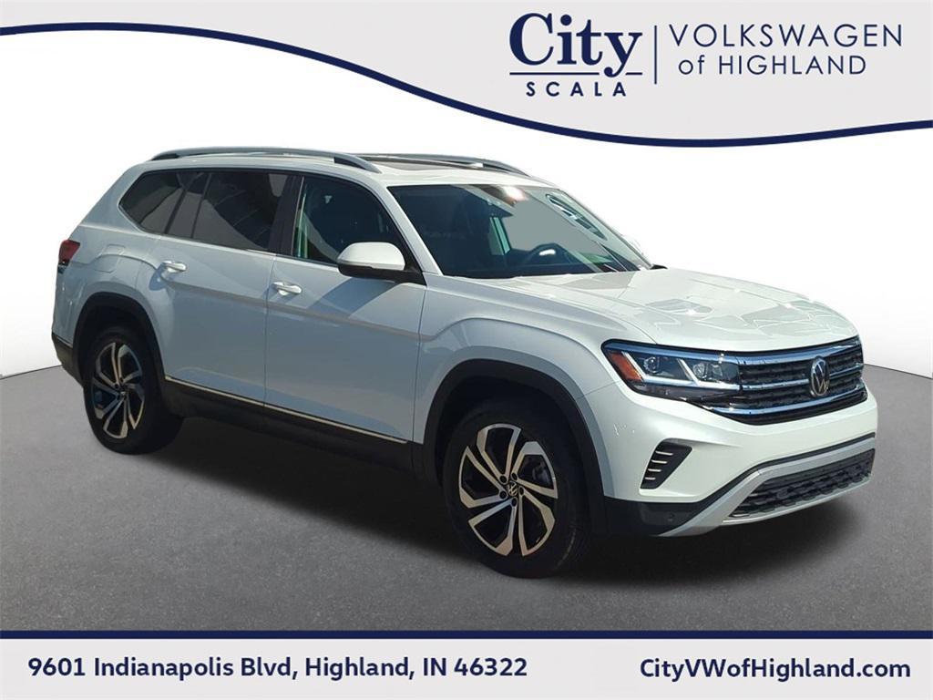 used 2022 Volkswagen Atlas car, priced at $28,000