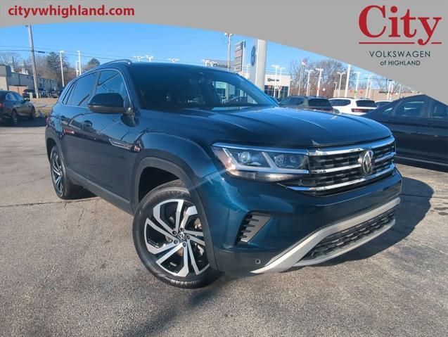 used 2023 Volkswagen Atlas Cross Sport car, priced at $37,686