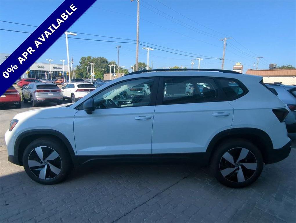 new 2025 Volkswagen Taos car, priced at $26,300