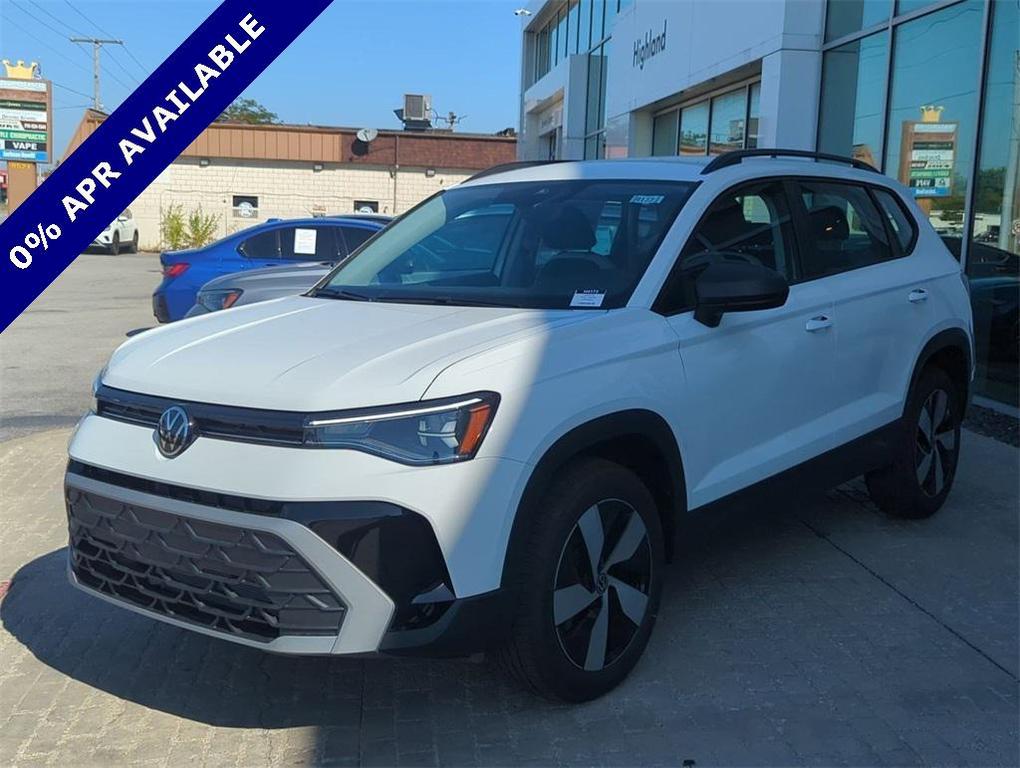 new 2025 Volkswagen Taos car, priced at $26,300