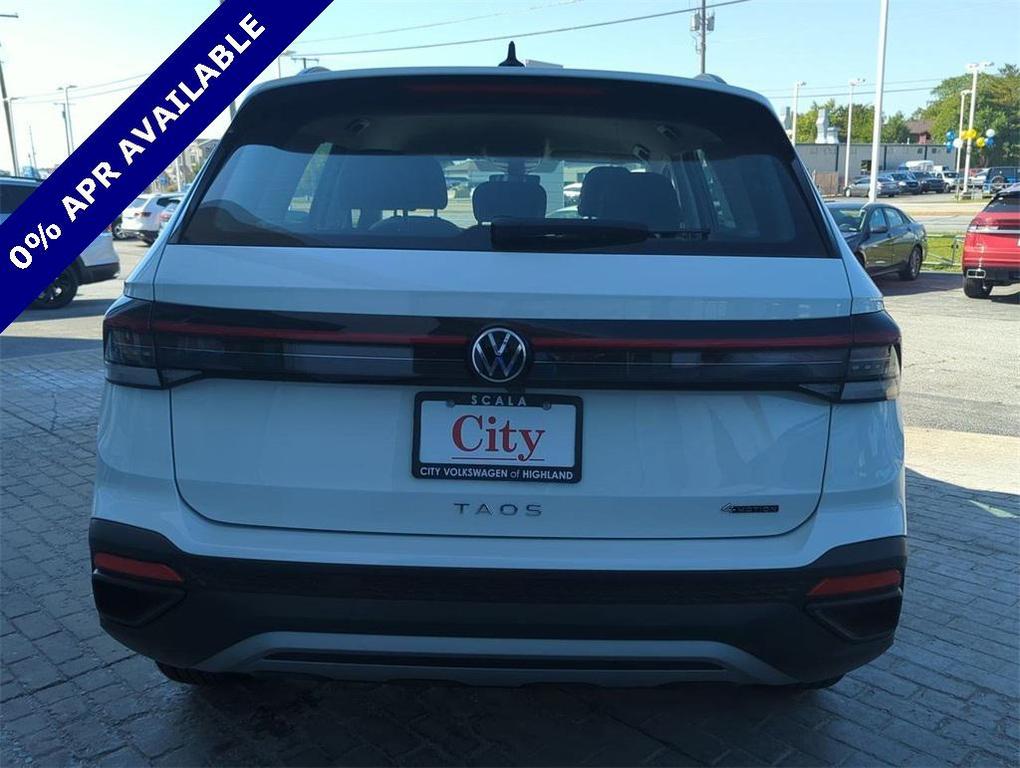 new 2025 Volkswagen Taos car, priced at $26,300