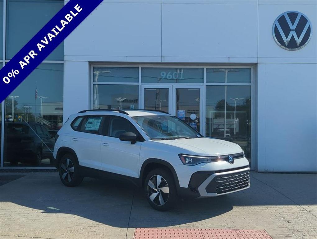 new 2025 Volkswagen Taos car, priced at $26,300