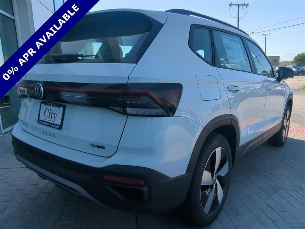 new 2025 Volkswagen Taos car, priced at $26,300
