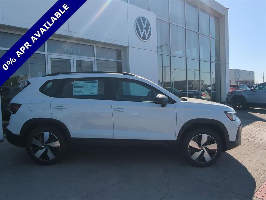 new 2025 Volkswagen Taos car, priced at $26,300