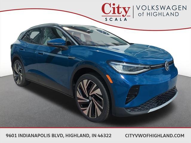 new 2025 Volkswagen ID.4 car, priced at $57,528