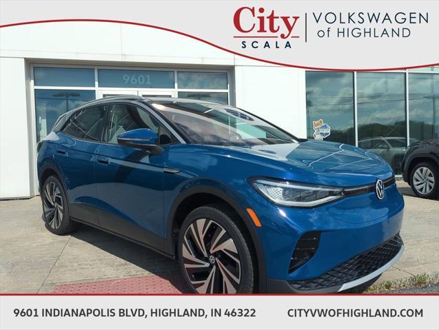new 2025 Volkswagen ID.4 car, priced at $52,528