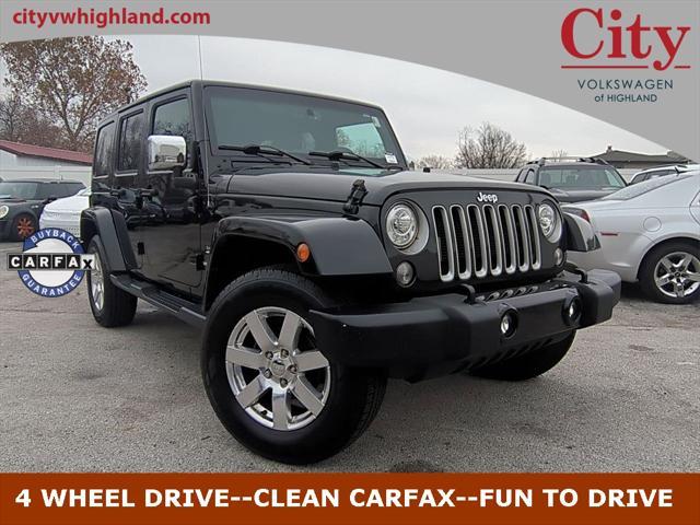 used 2017 Jeep Wrangler Unlimited car, priced at $21,449